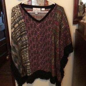 Gorgeous Sacred Threads poncho